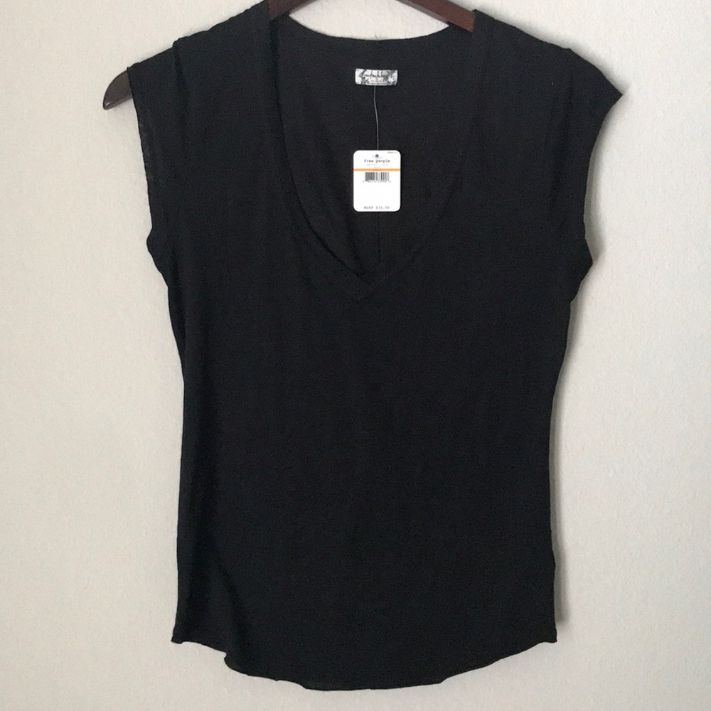 Free People Black Top